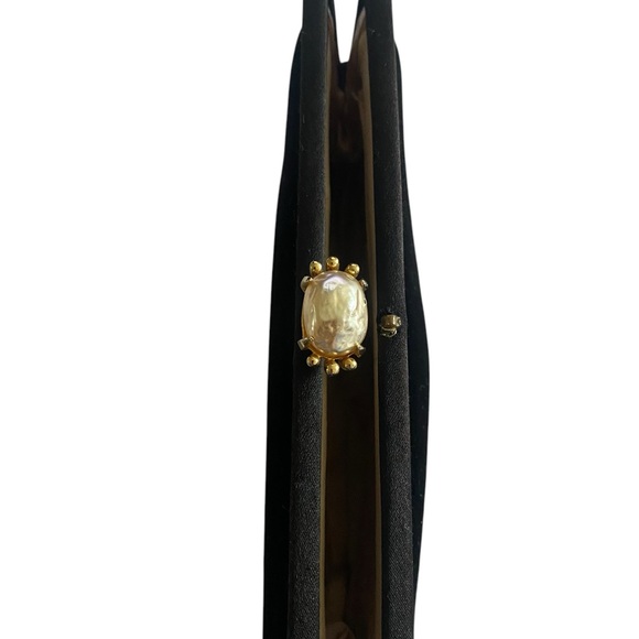 Vintage Morris Moskowitz Elegant Black Clutch Bag - Picture 3 of 7